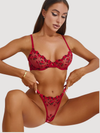 Velour Lingerie Set