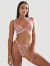 Velour Lingerie Set