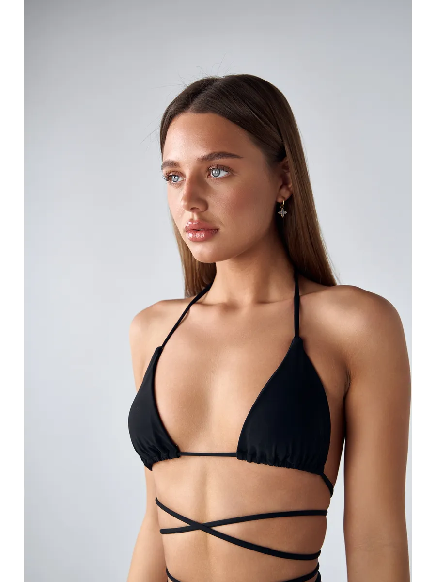 Azura Swimsuit with triangle ties