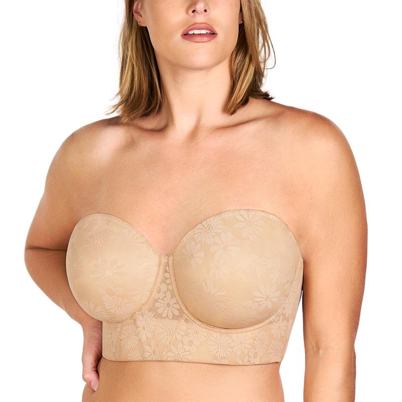 Blossom Strapless Corset Bra