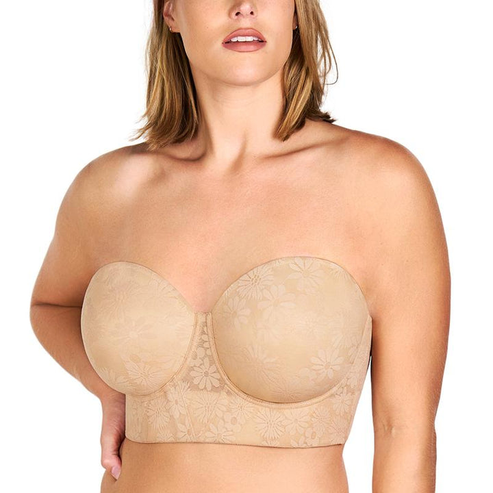 Blossom Strapless Corset Bra