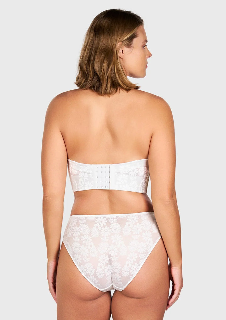Blossom Strapless Corset Bra