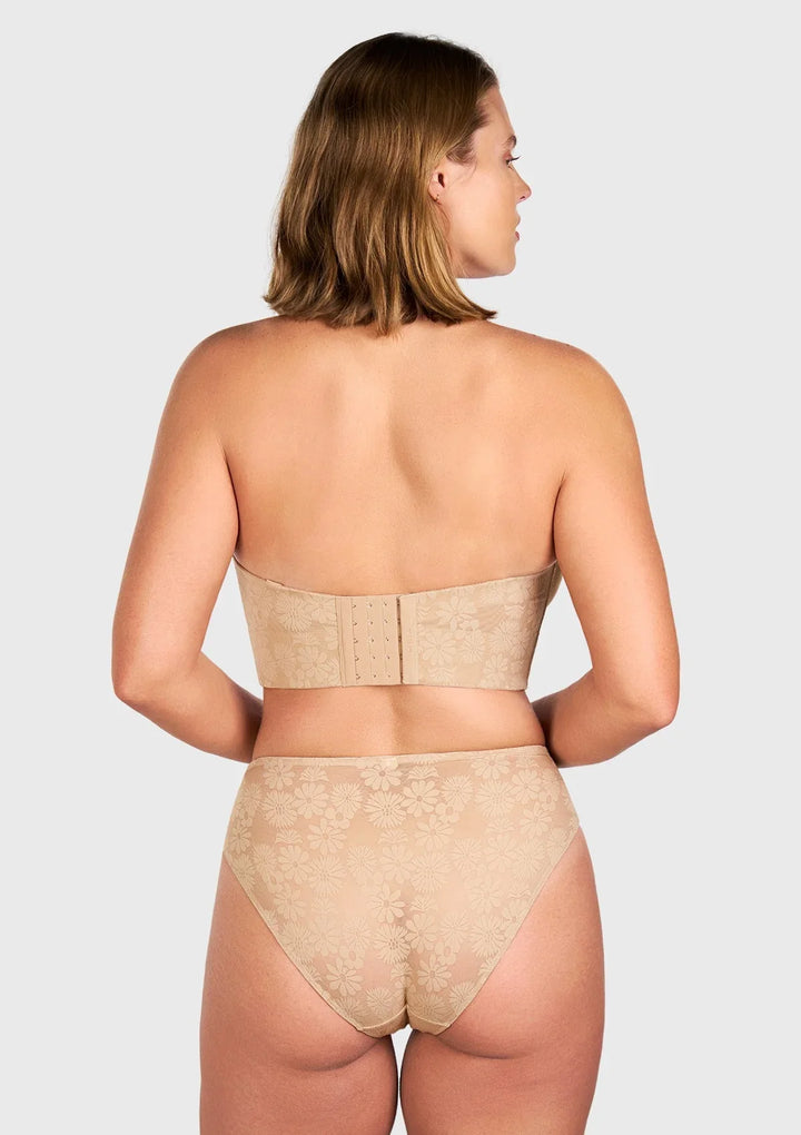 Blossom Strapless Corset Bra