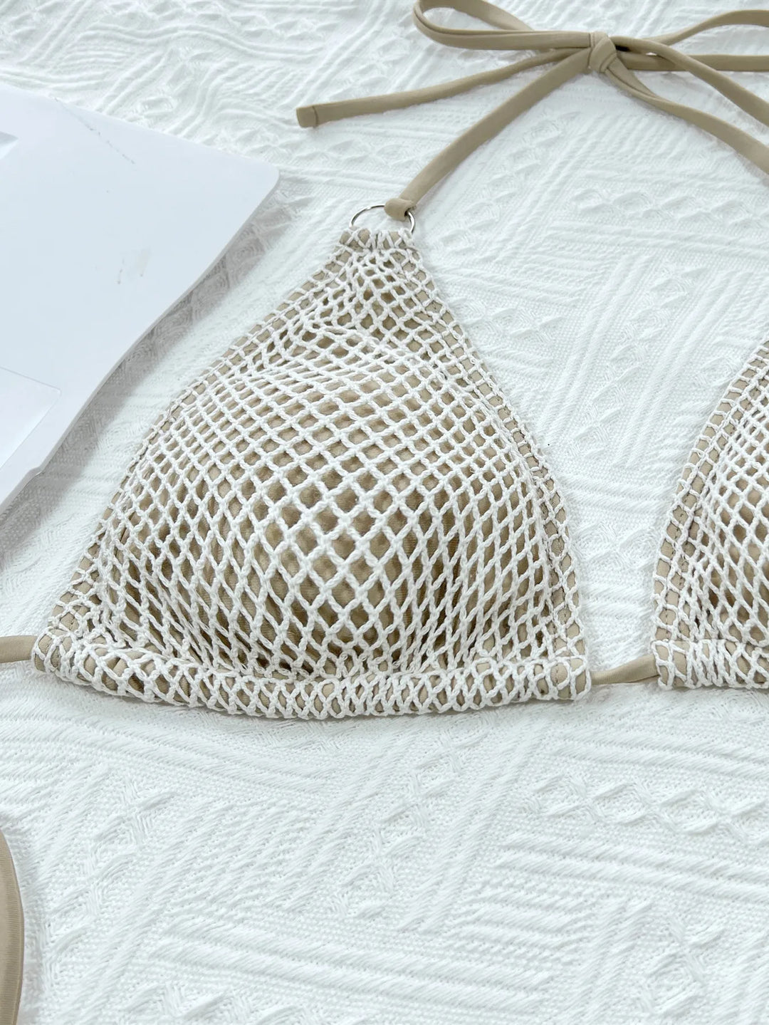 Isla | Lined mesh bikini