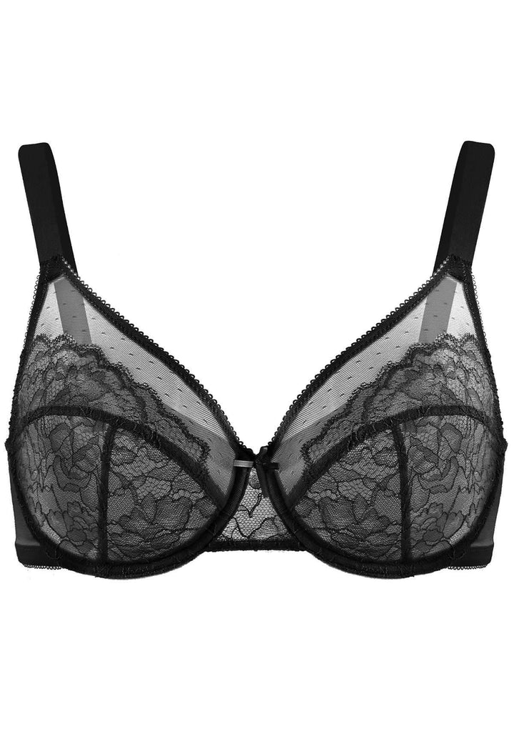 Emma Unlined Underwire Lace Bra